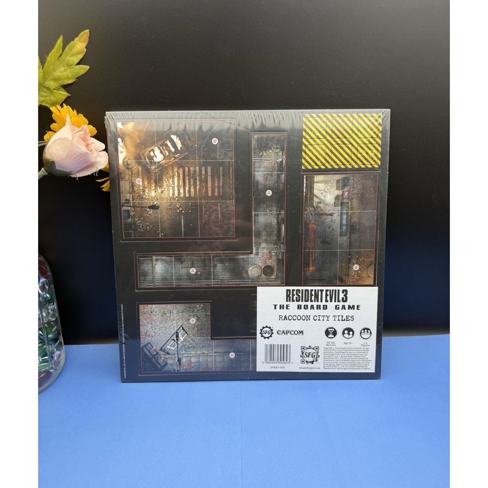 Resident Evil 3 The Board Game RACCOON CITY TILES Expansion Pack New‎ SEALED